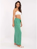 Kalhoty D73770R62237A zelená Kalhoty D73770R62237A zelená