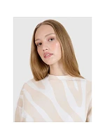 Dámská mikina bez kapuce 4F 4FWSS25TSWSF1579-11A