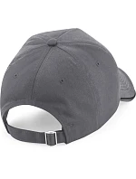 Beechfield B 25C 5 panelová kšiltovka "Authentic Piped Peak" 53.025C graphite grey/black