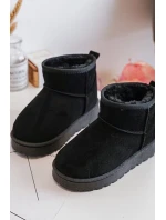 Dětské zimní boty izolované černé Nallita