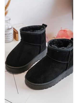 Dětské zimní boty izolované černé Nallita