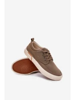 Materiálové Pánské Tenisky Big Star RR174064 Khaki