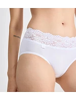 SLOGGI ROMANCE – Midi kalhotky z bavlny Supima® s krajkou Sloggi SLOGGI ROMANCE – Midi kalhotky z bavlny Supima® s krajkou Sloggi
