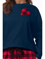 Pyžamo Luna 394 dlouhé/r S-2XL dámské