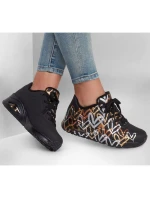 Boty Skechers Uno Metallic Love W 155523/BKGD