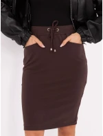 Sukně RV SD 4793 1.32 tmavě hnědá