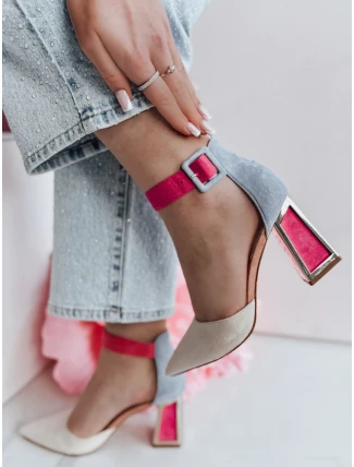 ELEHILL dámské lodičky na vysokém jehlovém podpatku béžové FashionStreet ZY0722