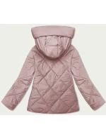 Růžová dámská bunda pro přechodné období (5M3175-46) Růžová dámská bunda pro přechodné období (5M3175-46)