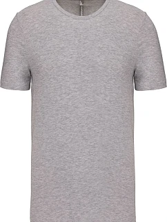 Kariban K 3012 Pánské elastické tričko 20.3012 light grey heather