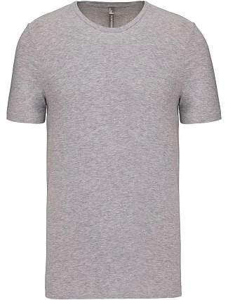Kariban K 3012 Pánské elastické tričko 20.3012 light grey heather Kariban K 3012 Pánské elastické tričko 20.3012 light grey heather