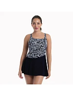 Style Kista Care-jednodílné plavky 6488 marine-bílá - Anita Care