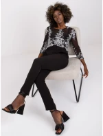 DHJ kalhoty SP 12787.21X černá DHJ kalhoty SP 12787.21X černá