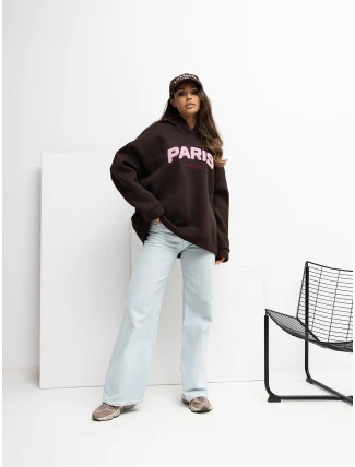 RV BL mikina A1041.59 tmavě hnědá