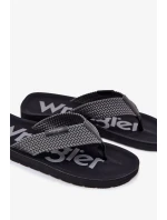 Pánské žabky WRANGLER ZANE FLIPFLOP MEN LOW – šedé