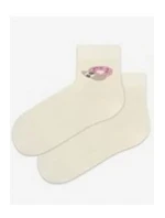 TENKÉ PONOŽKY BARVA 2-6 LET DÍVKY OFF WHITE 24-26 TENKÉ PONOŽKY BARVA 2-6 LET DÍVKY OFF WHITE 24-26