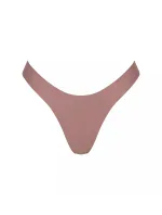 Dámská tanga ZERO Feel 2.0 Tiny tanga - BROWN - hnědé 1141 - SLOGGI