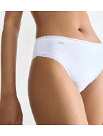 SLOGGI 24/7 COTTON LACE - Tai kalhotky z jemné bavlny s krajkou Sloggi