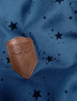 Světle modrá dámská mikina s kapucí a se vzorem hvězdiček (2305) Světle modrá dámská mikina s kapucí a se vzorem hvězdiček (2305)