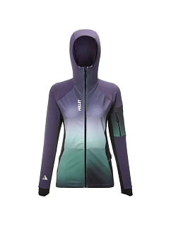 Lyžařská bunda MILLET PIERRAENT HOODIE fialová