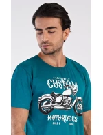 Pánské pyžamo šortky Motocykl