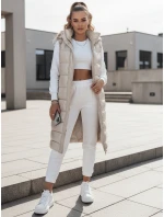 Dámská prošívaná vesta GANTINI bílá FashionStreet TY5488 Dámská prošívaná vesta GANTINI bílá FashionStreet TY5488