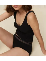 Dámské kalhotky Feel of Modal Midi - BLACK - černé 0004 - TRIUMPH Dámské kalhotky Feel of Modal Midi - BLACK - černé 0004 - TRIUMPH