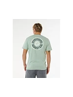 Pánské tričko RIP CURL Pacific Rinse Circle Tee, zelené Pánské tričko RIP CURL Pacific Rinse Circle Tee, zelené