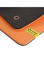 HMS Premium MFK01 Orange-Black - klubová fitness podložka s otvory