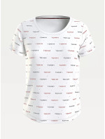 Dámské triko s potiskem UW0UW02846 - OLG - Bíla - Tommy Hilfiger