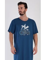 Pánská noční košile s krátkým rukávem Samuel