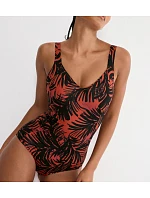 SUMMER PALM – Plavky s kosticemi pro tvarovanou podporu Triumph