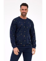 Cornette pyžamo 457/299 Night 3 délka/r Vánoce S-2XL pánské