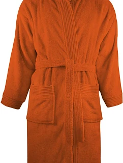 The One Towelling Bathrobe hooded Župan s kapucí 48.1021 terra spice