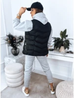 Dámská prošívaná vesta MARIN černá FashionStreet TY3371