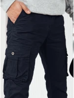 Pánské bojové kalhoty námořnická modř FashionStreet UX4256