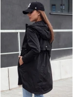 Dámská přechodná bunda parka GLAMJACKET černá FashionStreet TY4384