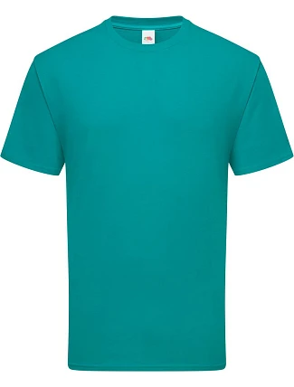 Fruit of the Loom Iconic 195 T Pánské těžké tričko 16.1422 ocean teal Fruit of the Loom Iconic 195 T Pánské těžké tričko 16.1422 ocean teal