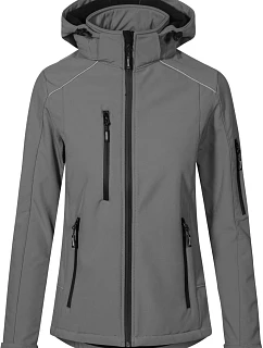 Promodoro 7855 Dámská 3-vrstvá softshellová bunda 40.7855 steel grey