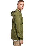Build your Brand BY 096 Větrovka s 1/4 zipem 56.0096 olive Build your Brand BY 096 Větrovka s 1/4 zipem 56.0096 olive