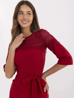 LK SK šaty 509980.09 bordó