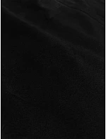 Dámský oversize kabát 11Z8161 Černá - J.Style