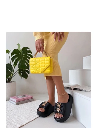 Klapky na platformě model 227249 Solea