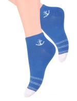 Dámské kotníkové ponožky Steven art.114 Dámské kotníkové ponožky Steven art.114