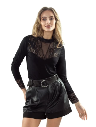 Dámská halenka Ernesta black - ELDAR