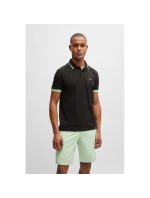 Pánská polokošile BOSS Paddy 1 Charcoal regular fit černá (50512995-016) Pánská polokošile BOSS Paddy 1 Charcoal regular fit černá (50512995-016)