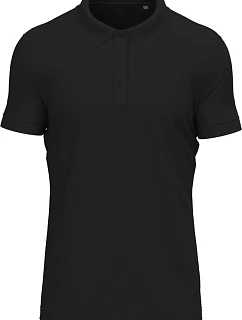Stedman Stretch Polo Pánské elastické piqué polo z těžké bavlny 05.9640 black opal