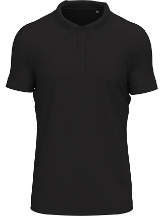 Stedman Stretch Polo Pánské elastické piqué polo z těžké bavlny 05.9640 black opal
