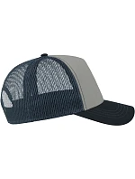 Atlantis Headwear Rapper Canvas-S 5 panelová Trucker kšiltovka 33.0234 grey/navy