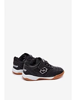 Dětské sportovní boty LOTTO WHIZZER 2600120K Černé Dětské sportovní boty LOTTO WHIZZER 2600120K Černé