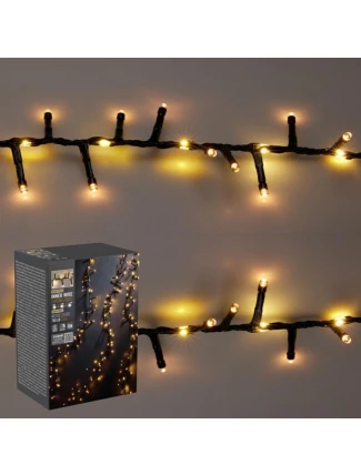 VÁNOČNÍ STROMEK SVĚTELNÝ ŘETĚZ 710 VEDL TEPLÁ BÍLÁ